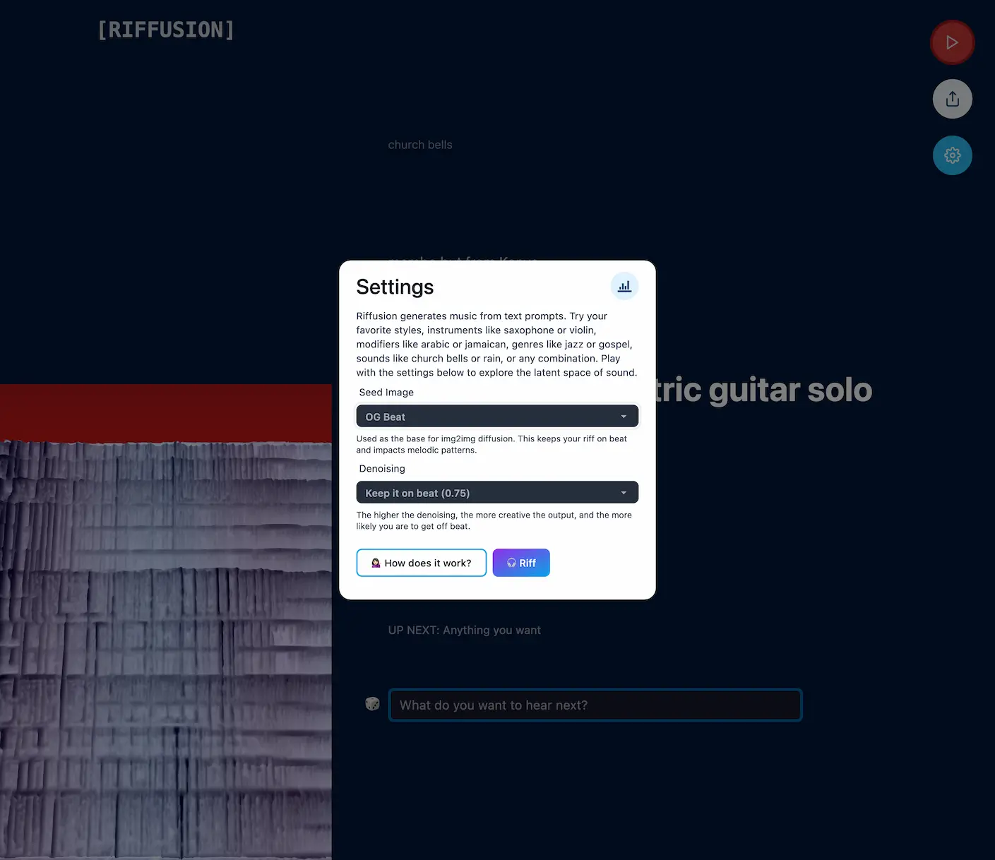Riffusion – AI Music Generation Logo