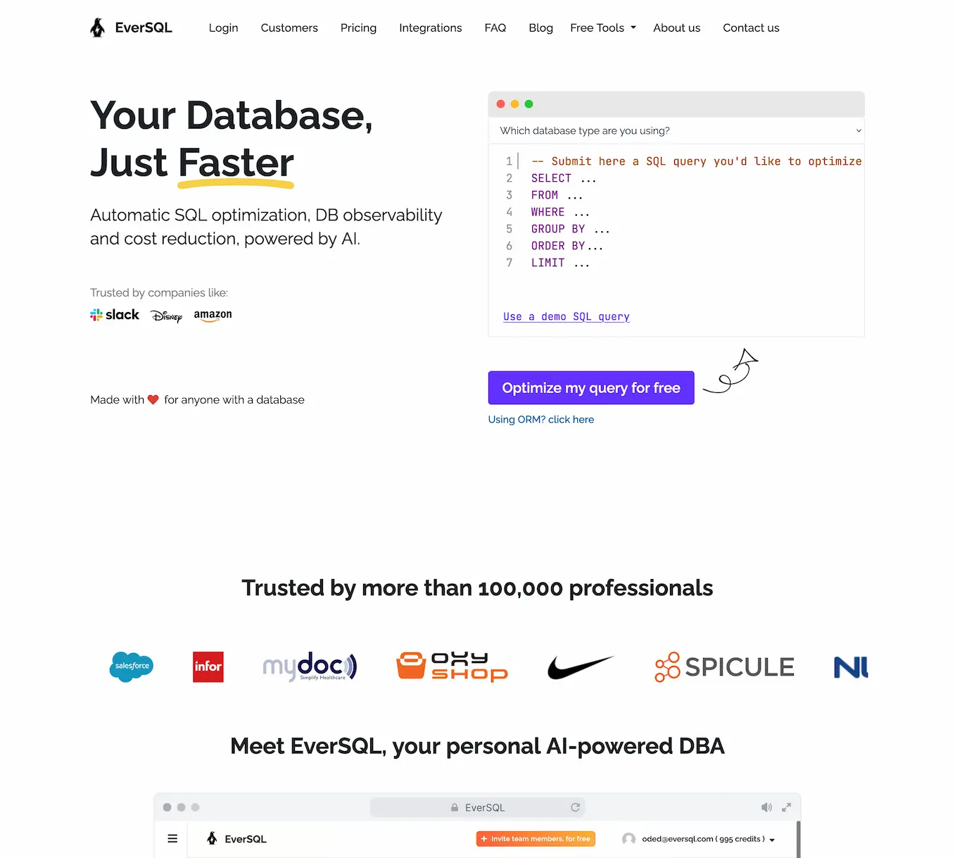 EverSQL – AI-Powered SQL Query Optimization Logo