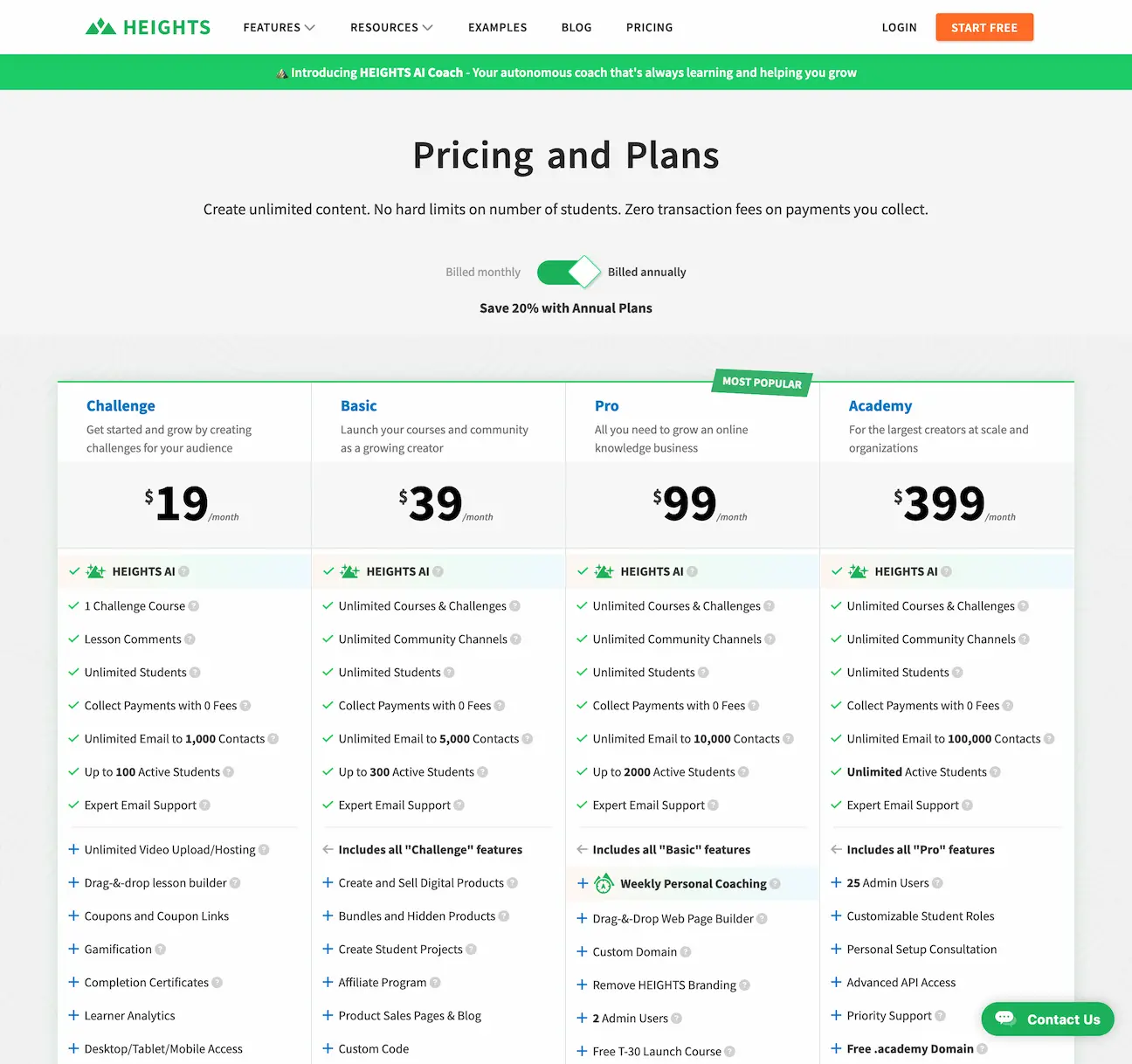 Heights Platform-AI-powered online course creation software Logo