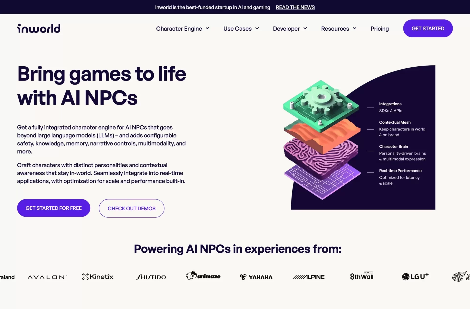 Inworld AI-Bring games to life with AI NPCs for Immersive Entertainment Logo