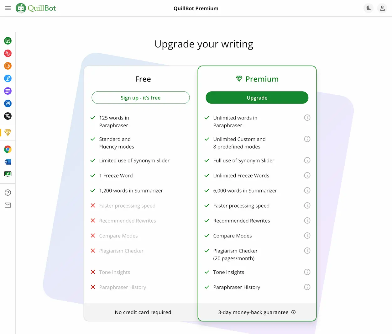 quillbot.com.pricing