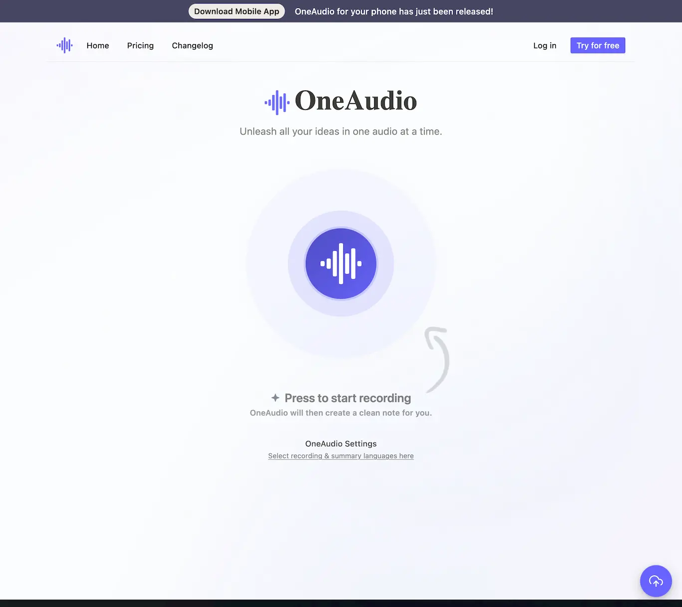 www.oneaudio.ai
