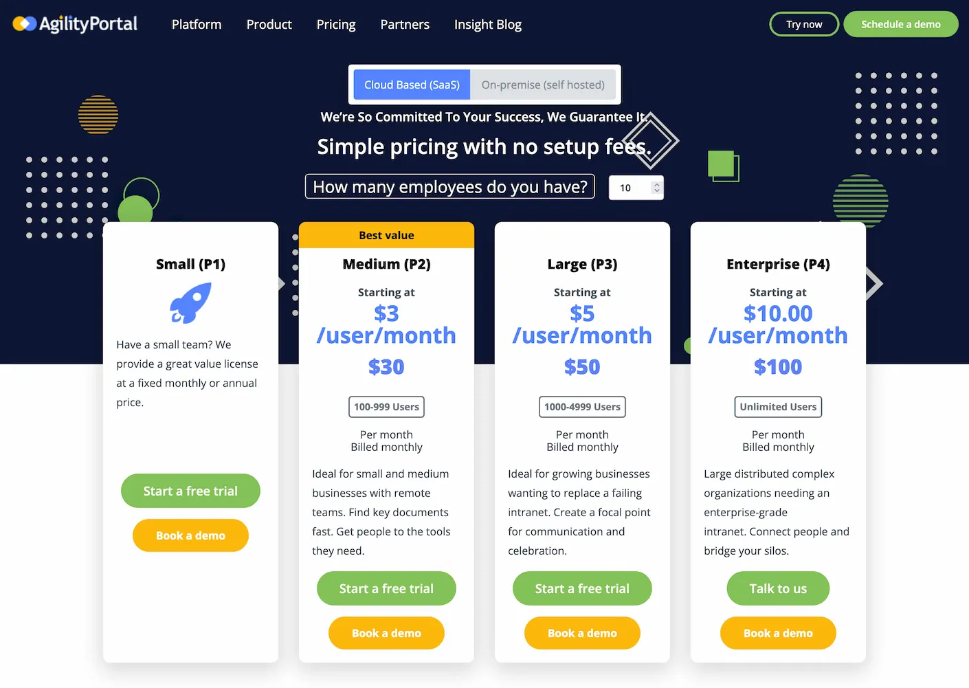 AgilityPortal-Social intranet software businesses use to boost overall employee experience Logo