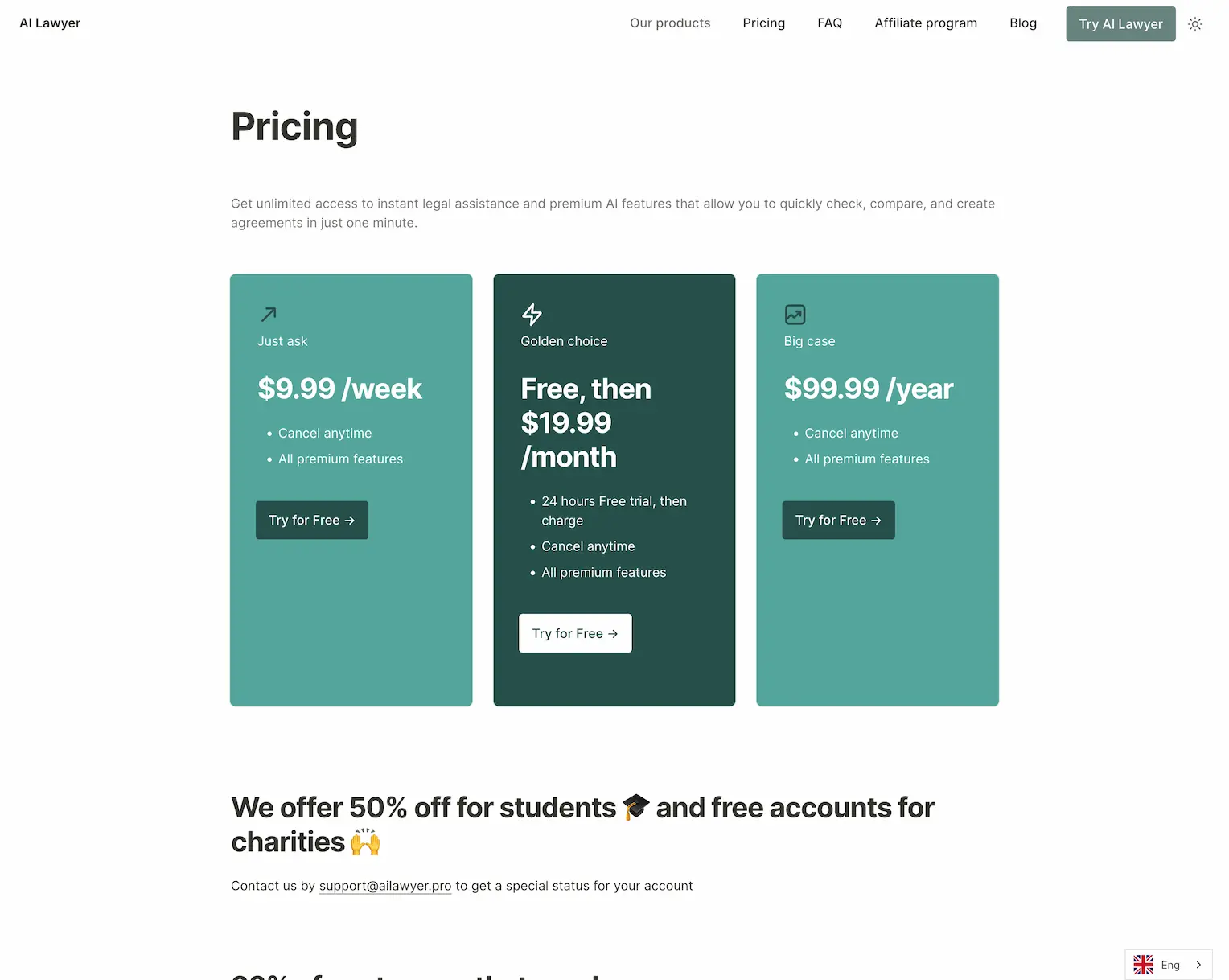 AI Lawyer – Instant AI-Powered Legal Help Logo