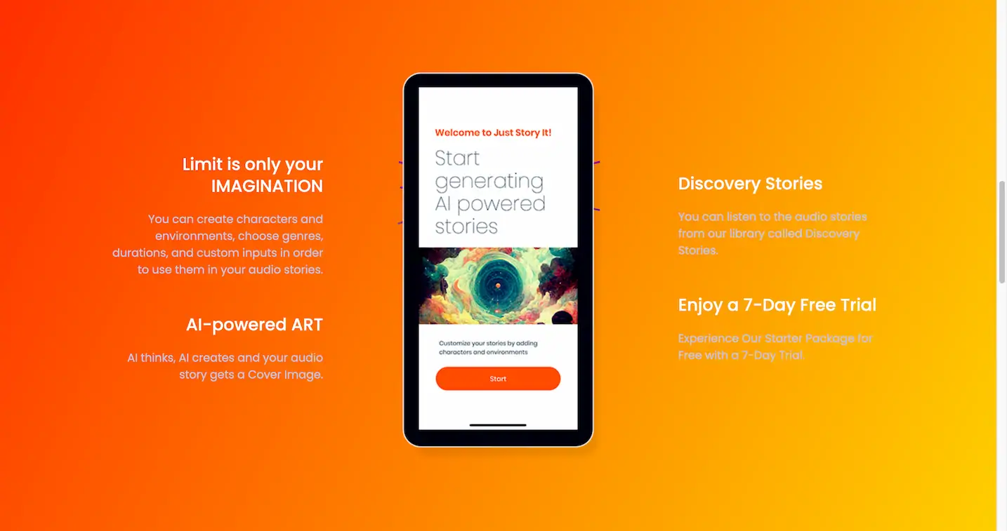 Your Imagination Your Audio Story Logo