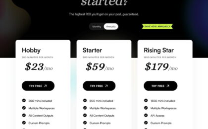 castmagic.io.pricing