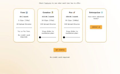 clipgen.io.pricing