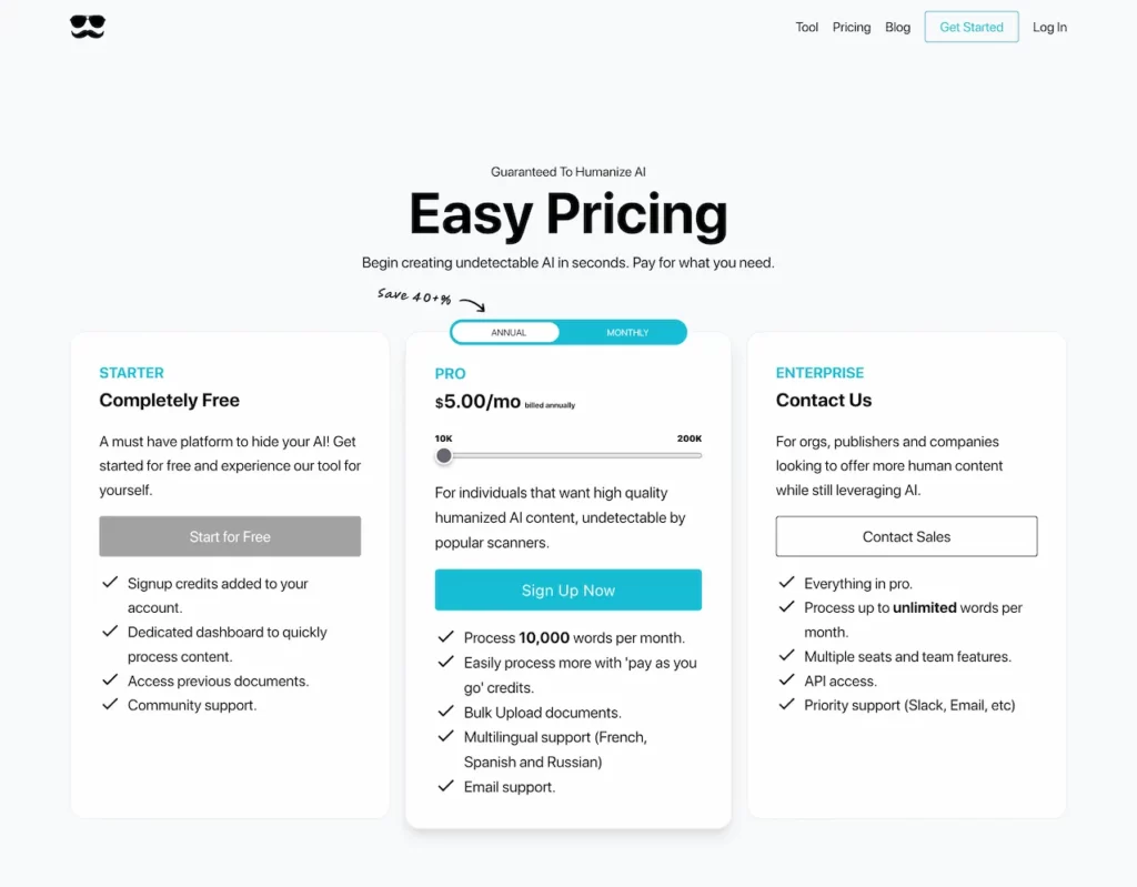 hidemy.ai.pricing