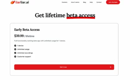 liarliar.ai.pricing