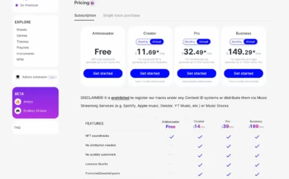 mubert.com.render.pricing