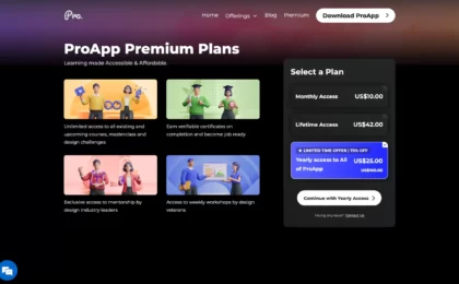proapp.design.pricing