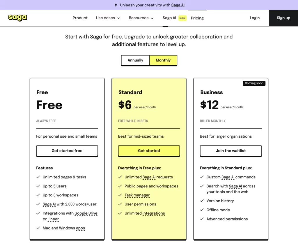 saga.so.pricing