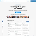 Taplio-AI Tool for LinkedIn 96 taplio.com.Leverage AI to grow on LinkedIn