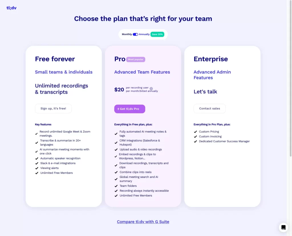 tldv.io.pricing