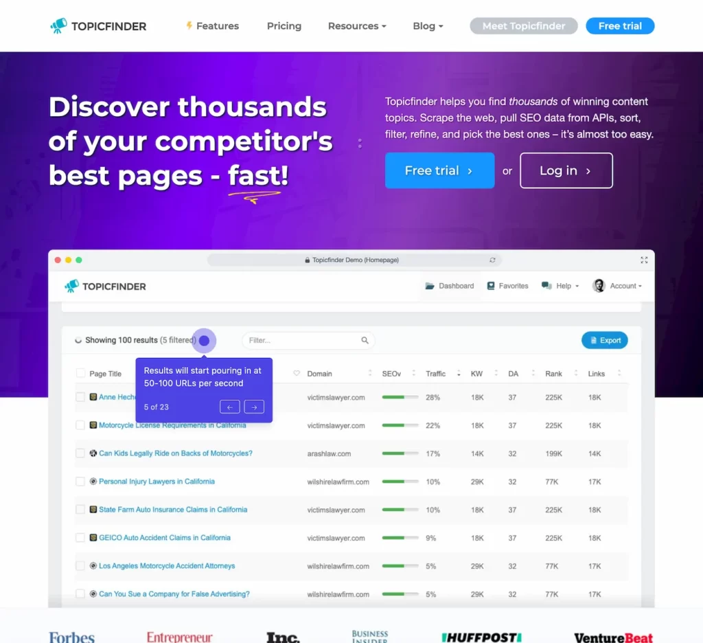 www.topicfinder.com