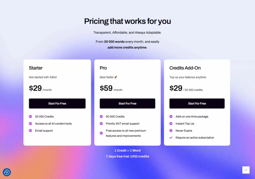 ailliot.com.pricing