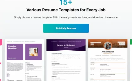 resumetrick.com.template