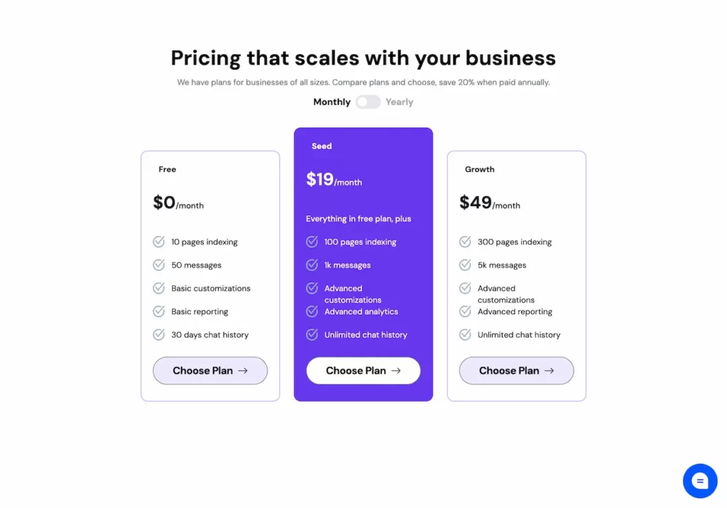 chatcare.co.pricing