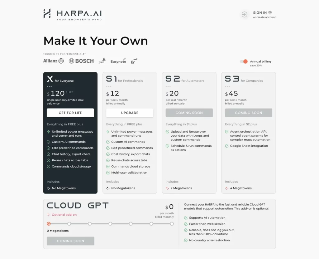 harpa.ai.pricing.plan.2024