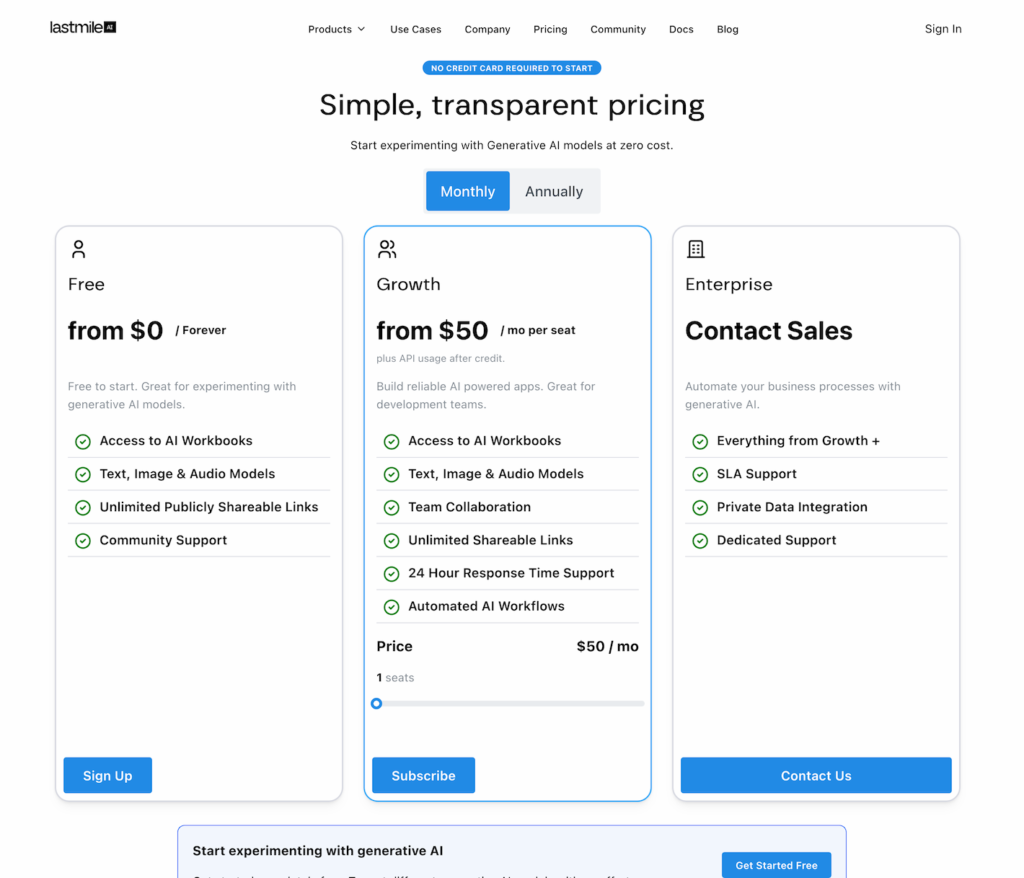 lastmileai.dev.pricing