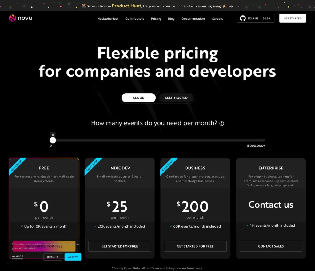 novu.co.pricing