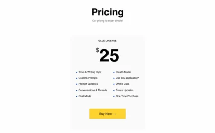 olle.ai.pricing