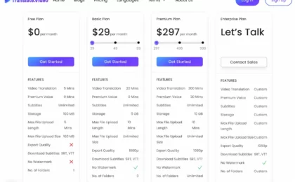 www.translate.video.pricing