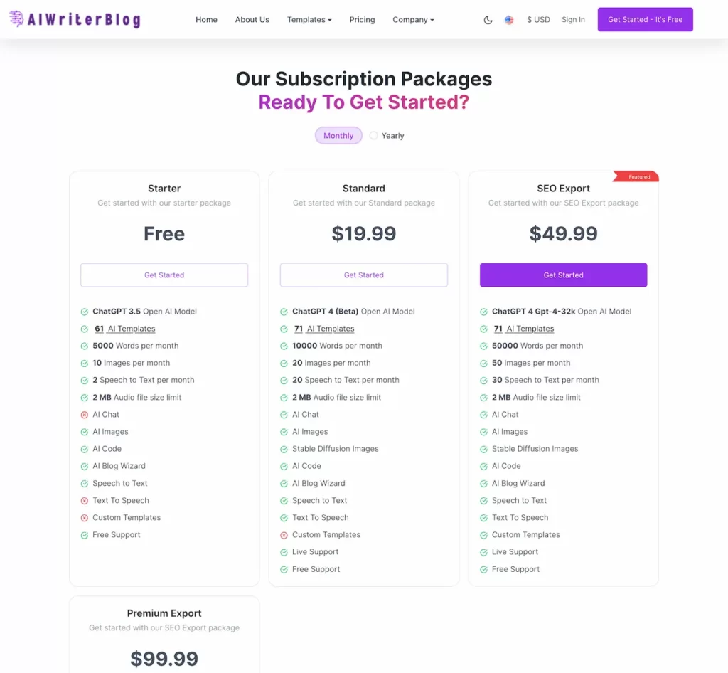 aiwriterblog.com.pricing
