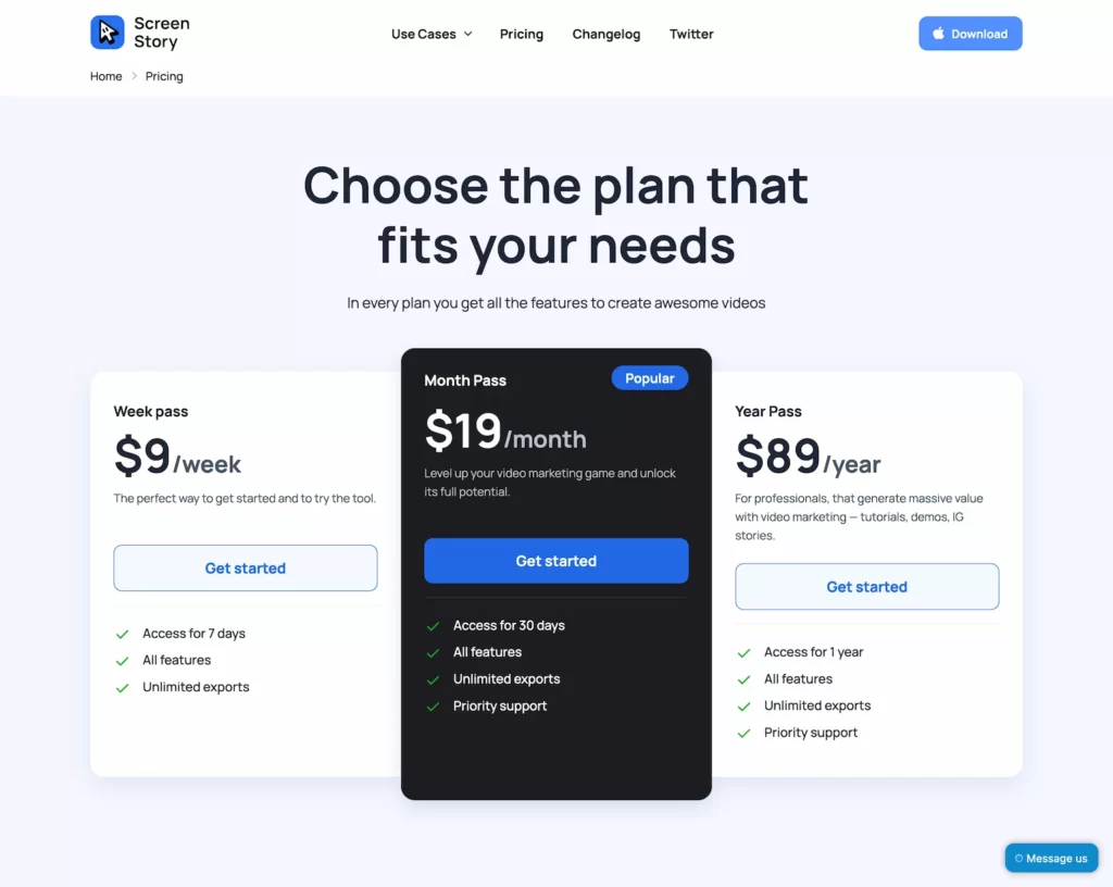 www.screenstory.io.pricing