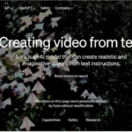 open ai sora ai official website